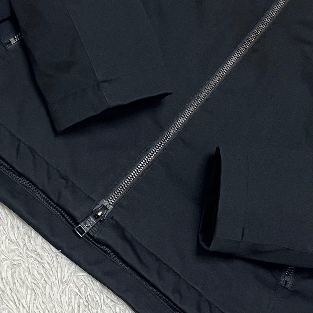 【未使用級】ブラックレーベルクレストブリッジ テクニカルジャージーシェルパーカー