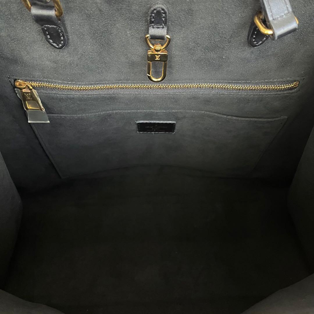 美品 ルイヴィトン オンザゴー GM モノグラム ジャガード トートバッグ