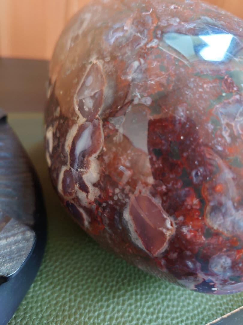 津軽　錦石 花子石　鑑賞石　青森県津軽西海岸　自然石　盆石　水石