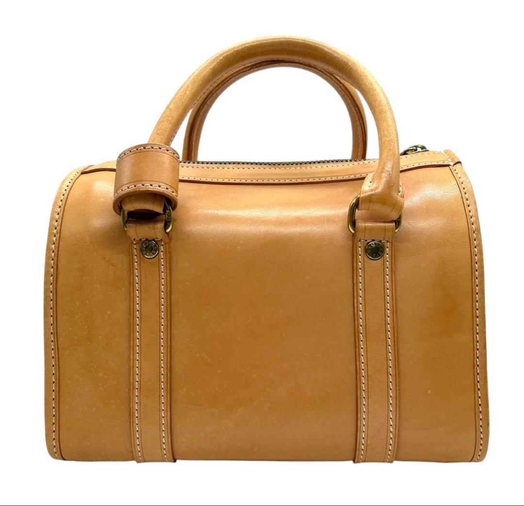 美品BREE ブリー 2WAY ボストン　ハンドバッグ ショルダーヌメ革