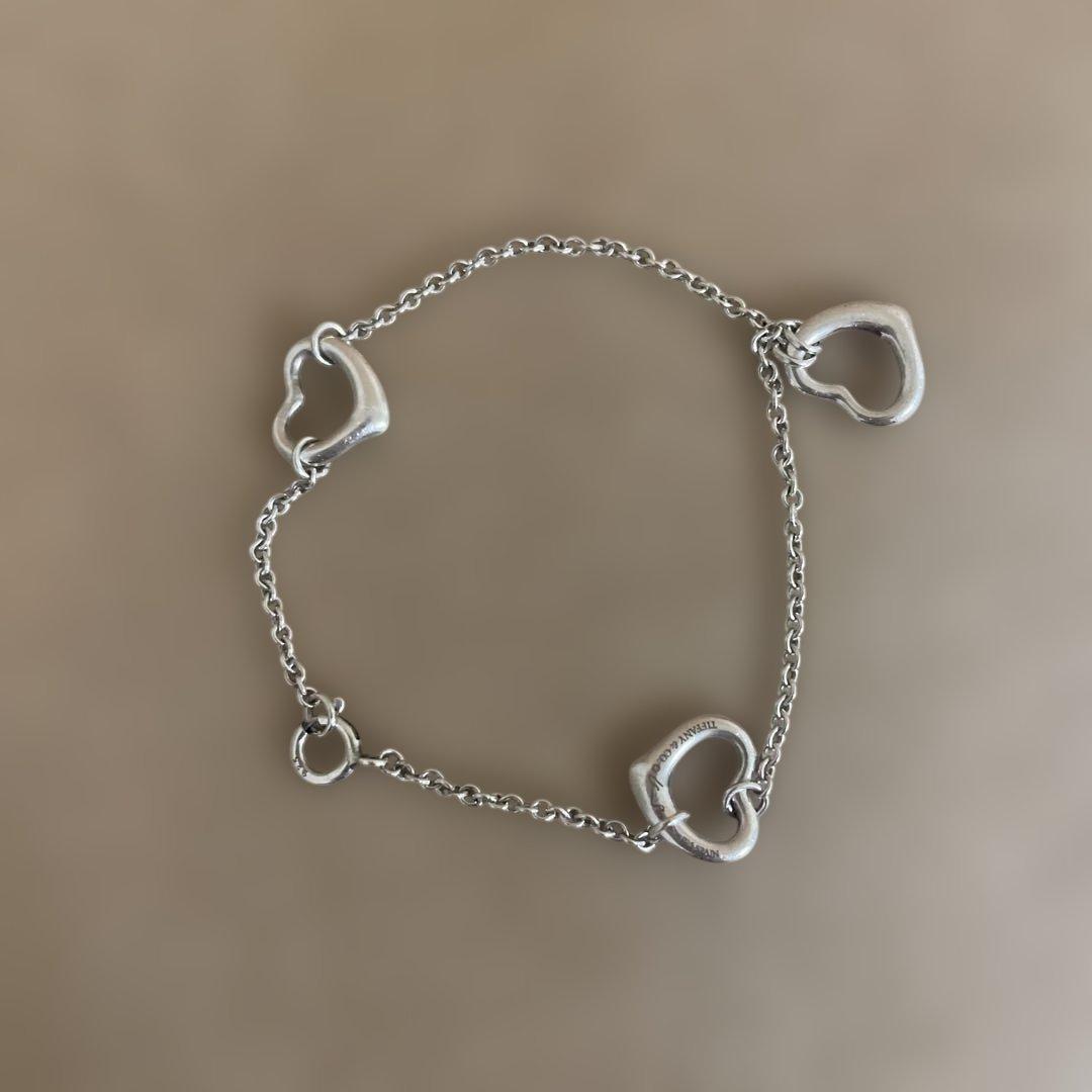 ティファニー Tiffany & Co. オープンハート ブレスレット