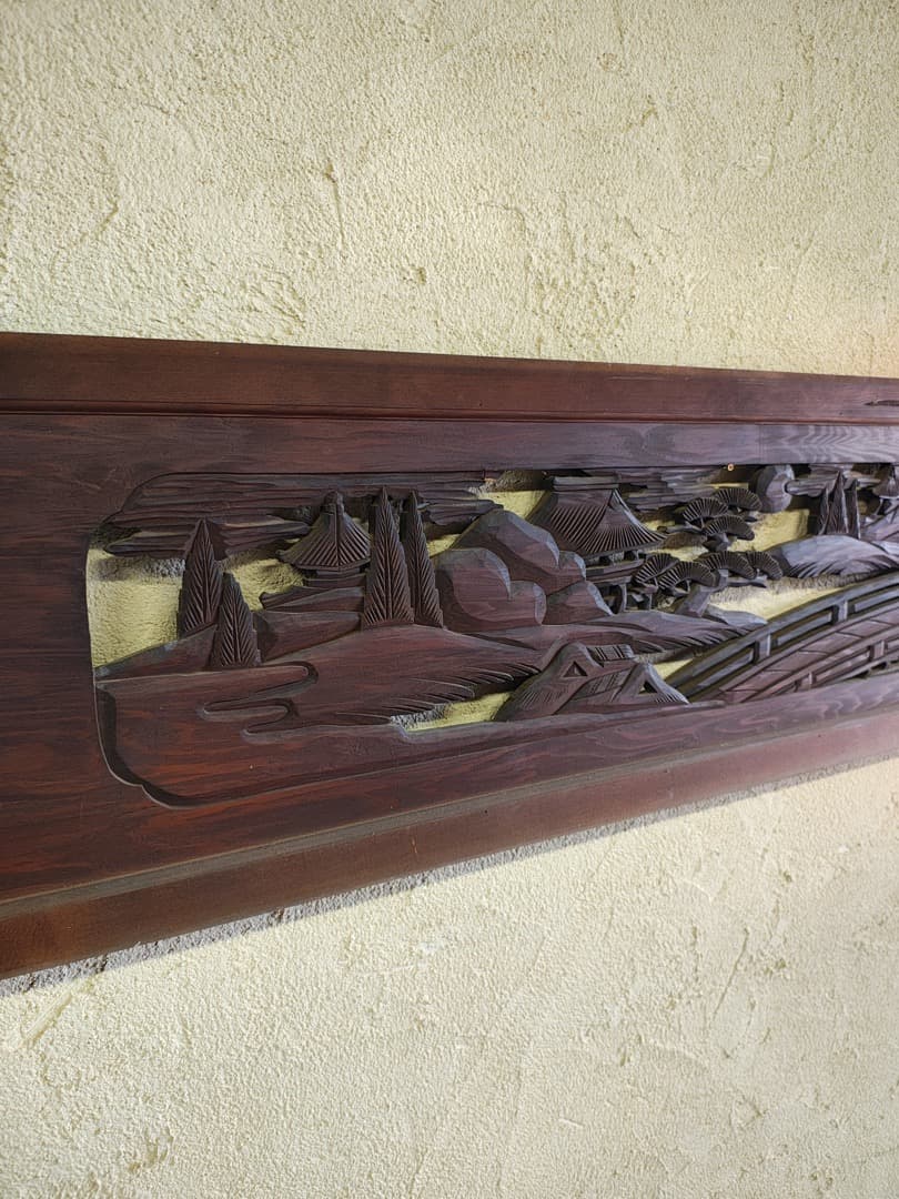 欄間１　古道具　ビンテージ　和建築　店舗什器　M0187