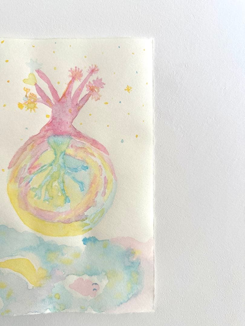 水彩画 自然と生命