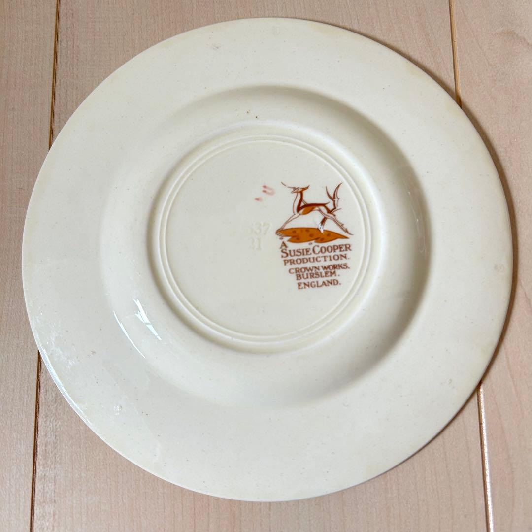 スージークーパー　 カップ ソーサー　プレート　ドレスデンスプレイ