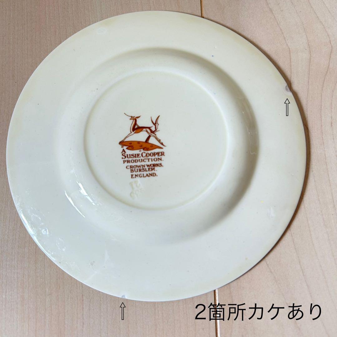 スージークーパー　 カップ ソーサー　プレート　ドレスデンスプレイ