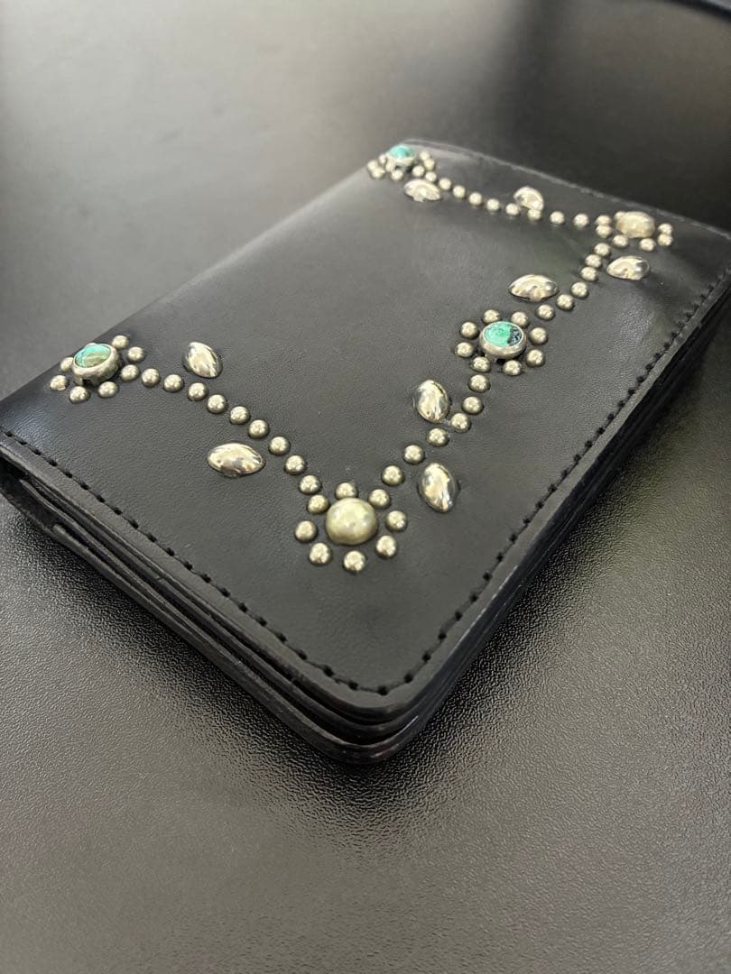 【レインボー】HTC トラッカーウォレット 二つ折り&チェーン