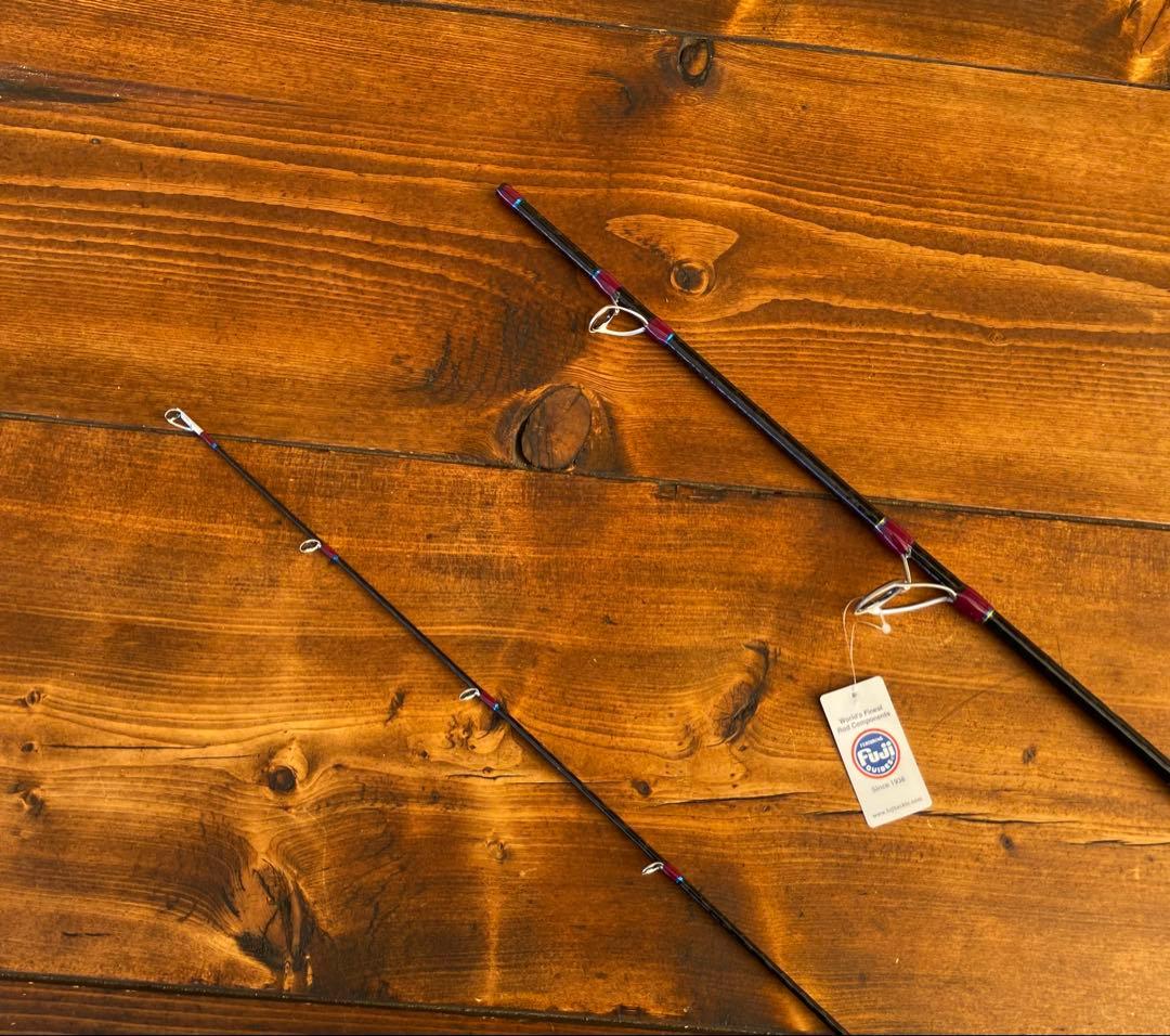 限定1セット　ジギングロッド　スピニングパックロッド　Fujiガイド タイラバ