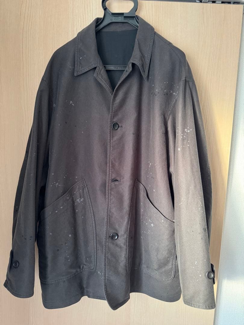 yoke ヨーク PAINTED BIG COVERALL JACKET