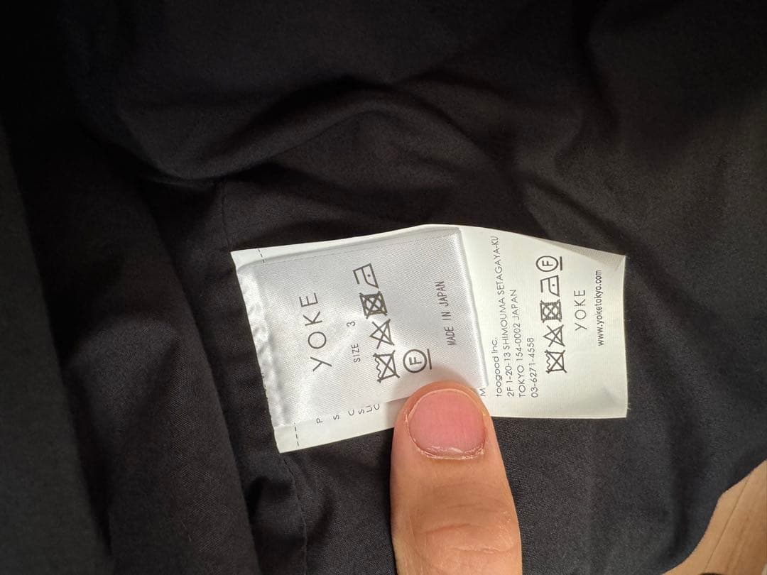 yoke ヨーク PAINTED BIG COVERALL JACKET