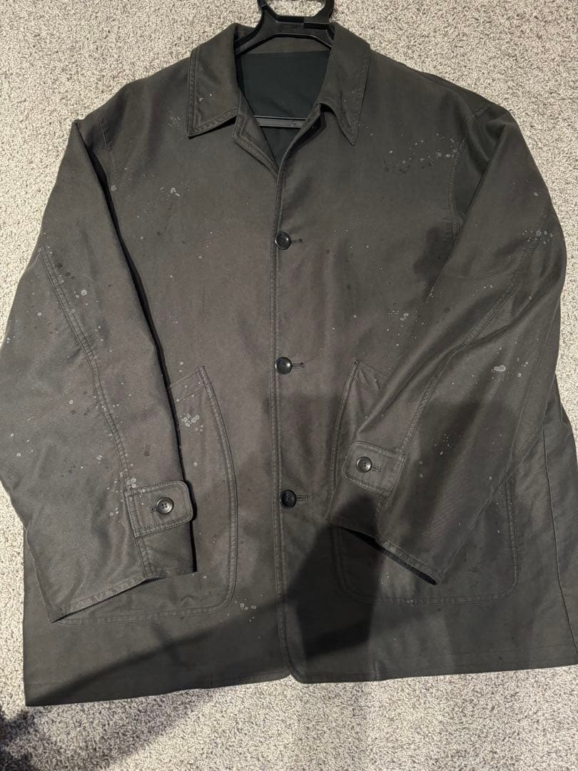 yoke ヨーク PAINTED BIG COVERALL JACKET