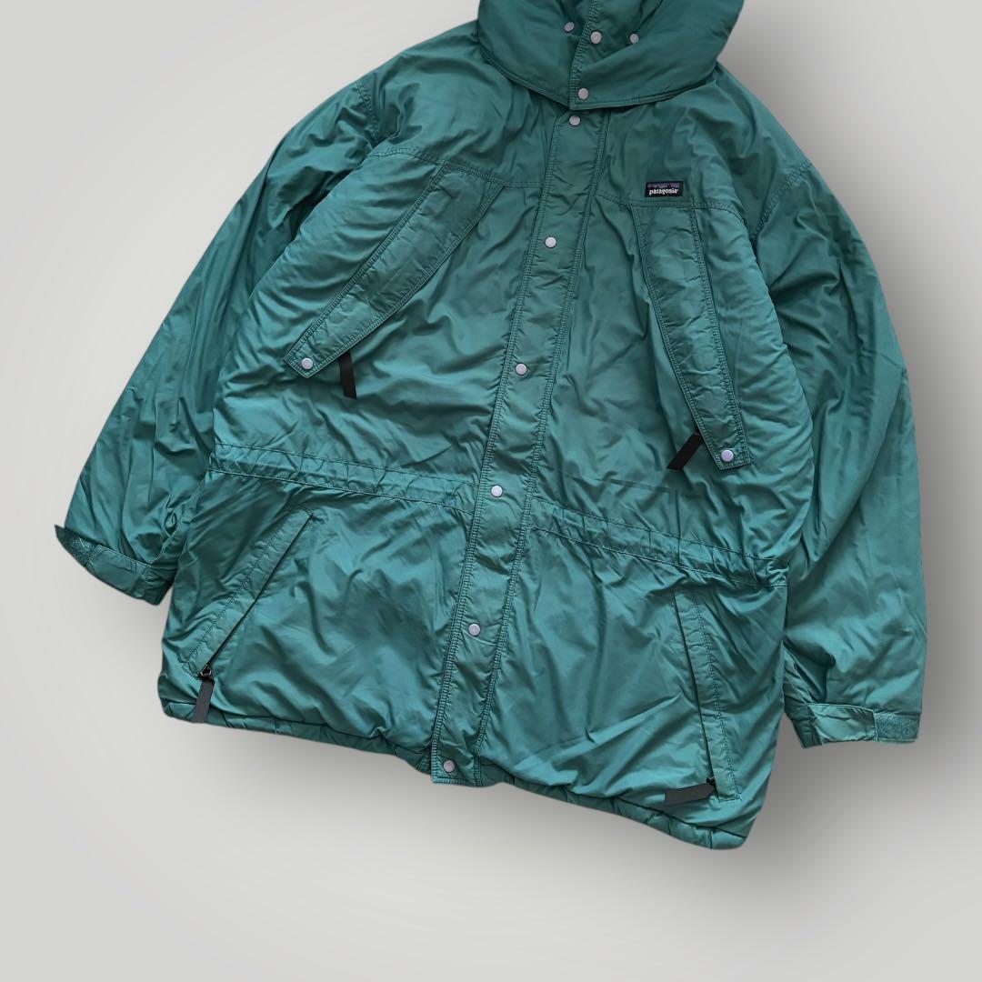 希少！94年製 パタゴニア ガイドパーカー 中綿 グリーン Lサイズ 雪なし
