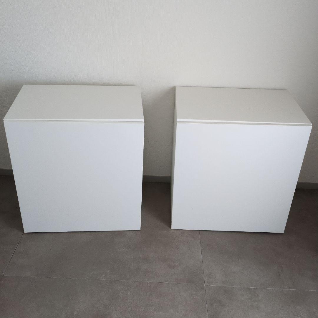 【ねこ】IKEA　ベストー　ホワイトシェルフ