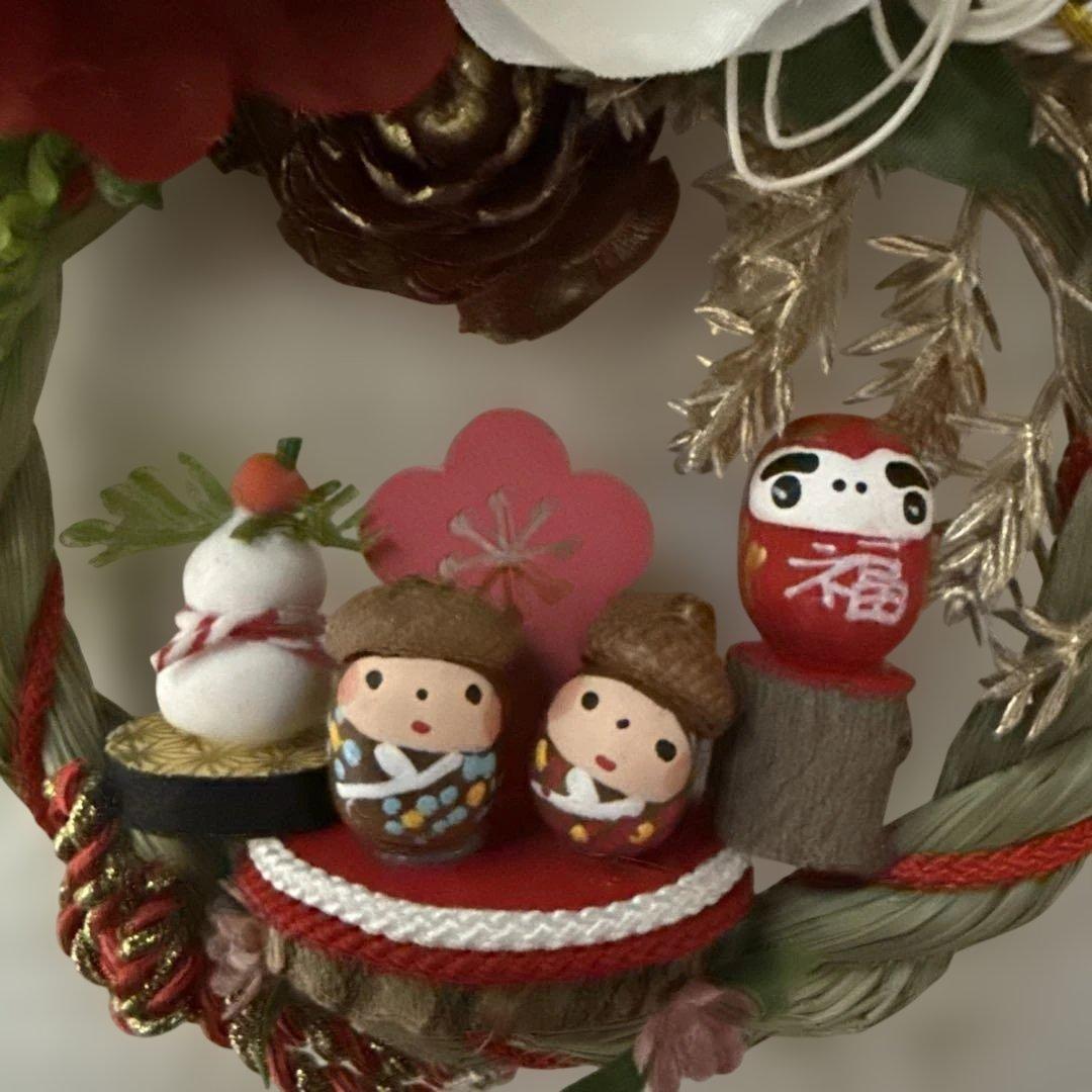 どんぐりアート♡2026年度お正月しめ縄♡