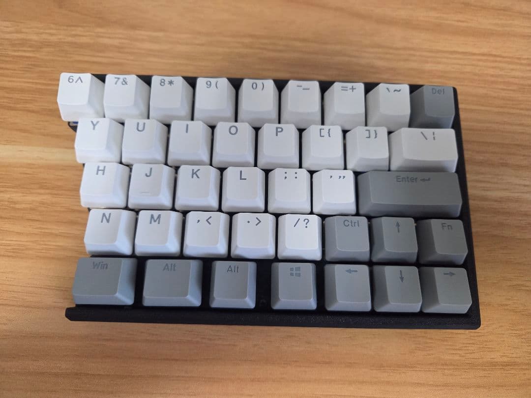 【分割キーボード】guide68 type-c接続