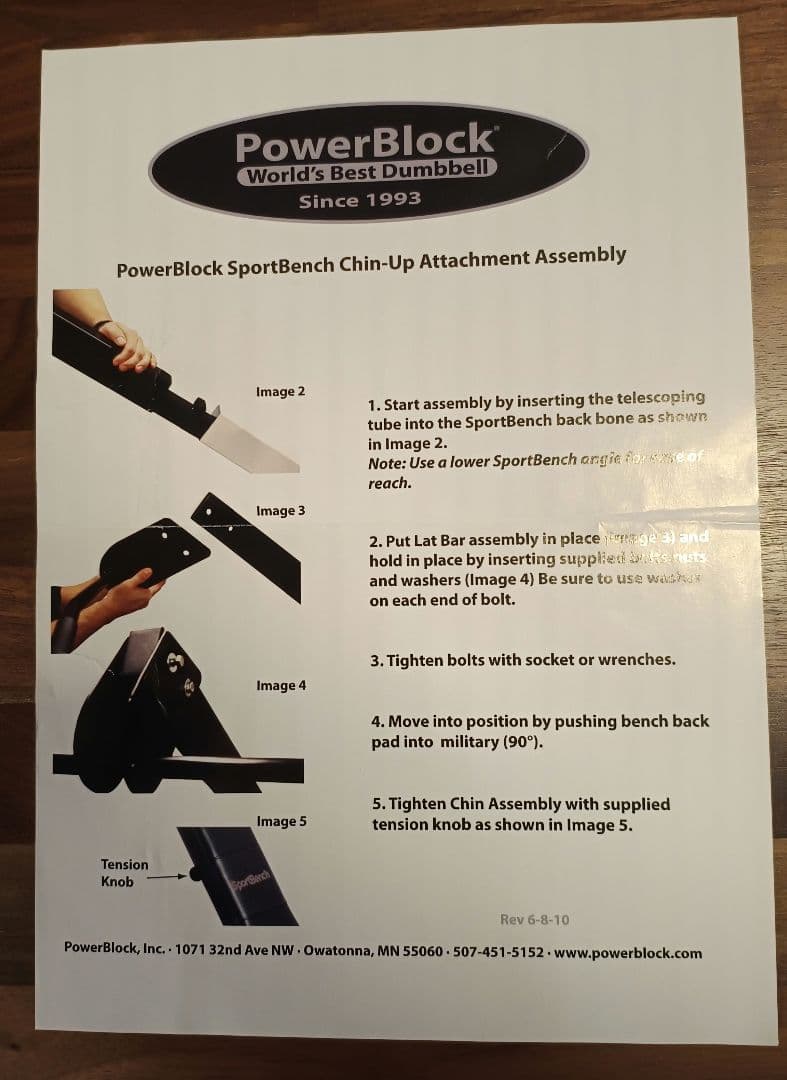 パワーブロック インクラインベンチ 懸垂、ディップスアタッチメント付