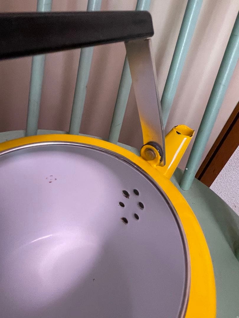 やかん　ケトル　キャサリンホルム　ヴィンテージ　イエロー　黄色　状態良好