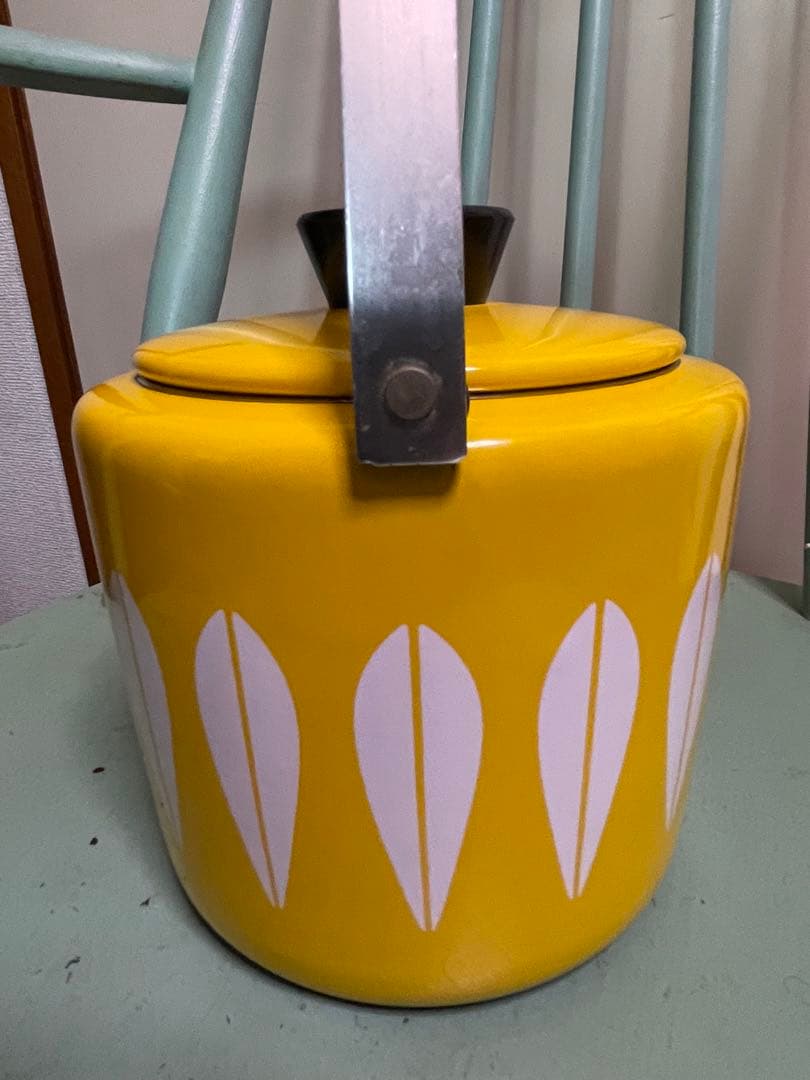 やかん　ケトル　キャサリンホルム　ヴィンテージ　イエロー　黄色　状態良好