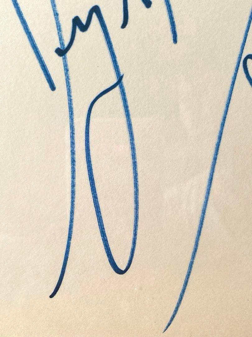 1987年第2期HONDA F1メモリアル　アイルトンセナ直筆サイン入額装品