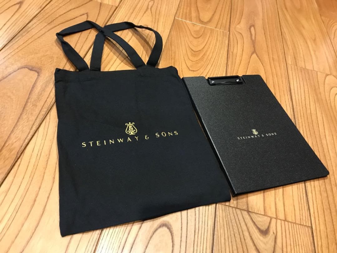 スタインウェイ トートバッグ+ハンドボード　2点セット　Steinway B