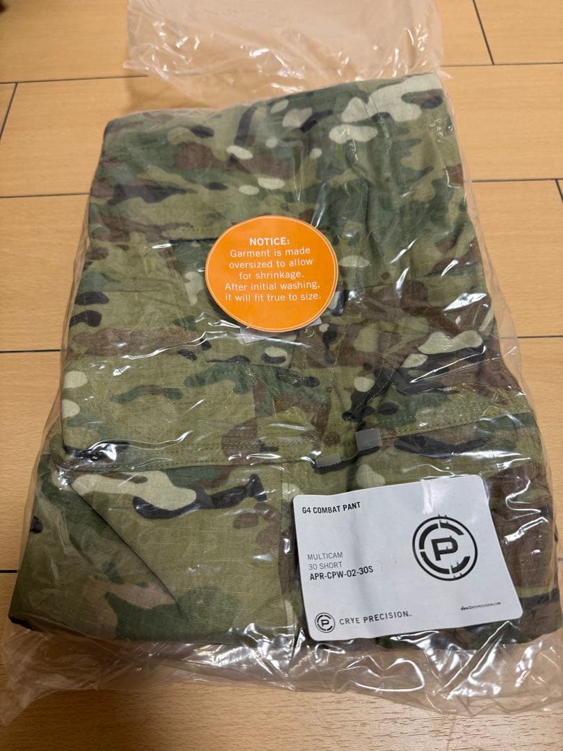 「実物」crye precision G4 コンバットパンツ　マルチカム30-S