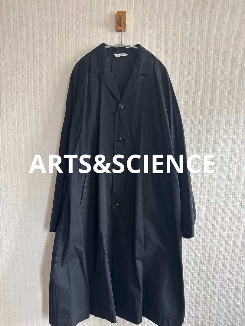 アーツアンドサイエンス Back line coat 美品