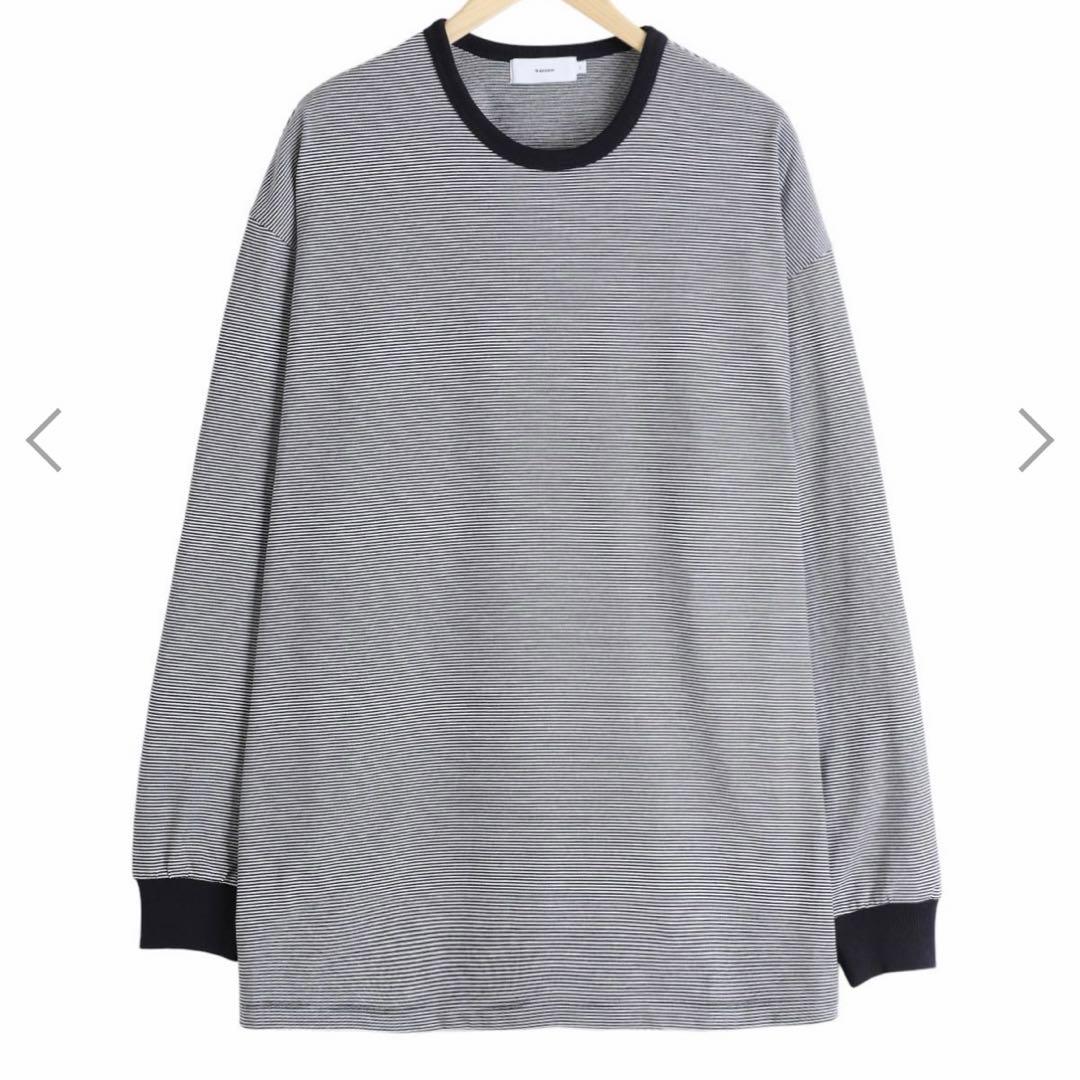 トップス Graphpaper Narrow Border L/S Tee