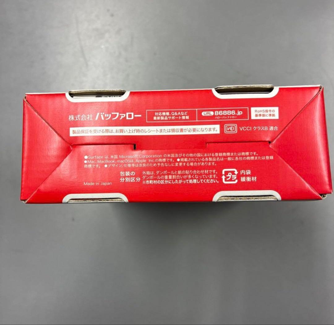 マ*ー様 BUFFALO ポータブル HDD 1.0TB USB Type-C