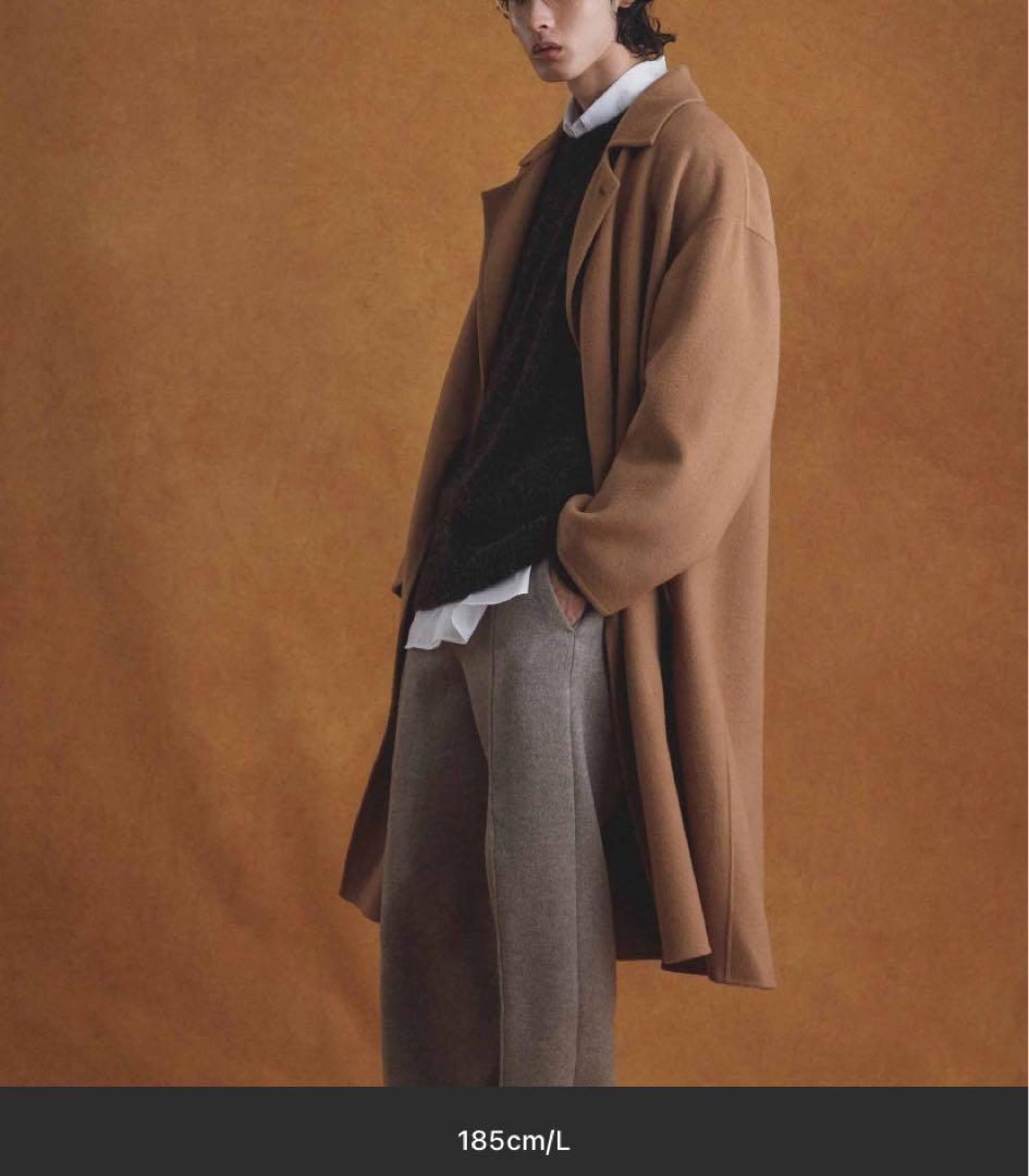 【新品】NISHIKAWA Super120 セミダブルコート ウール　尾州