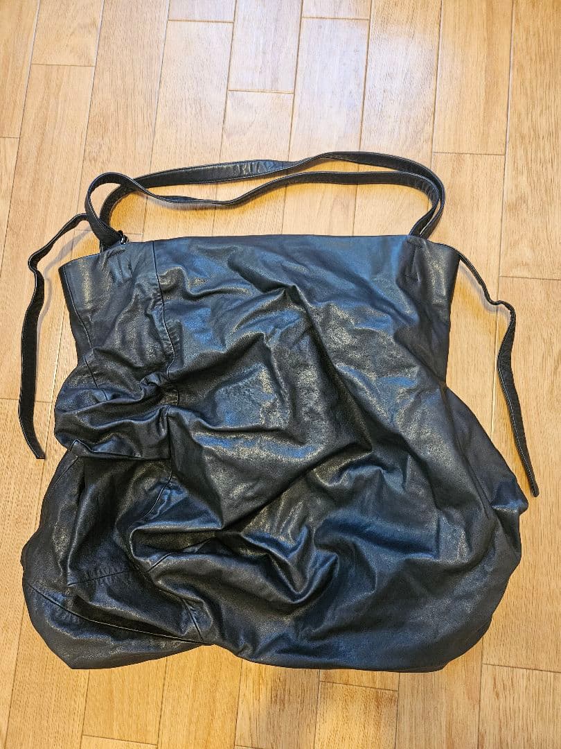 Yohji Yamamoto　Unevenness tote(Leather)
