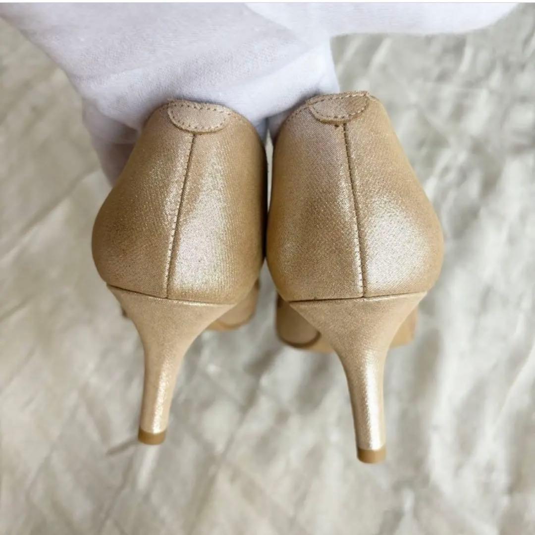 【新品未使用】 ダイアナ パンプス ポインテッドトゥ カットアウト パンチング