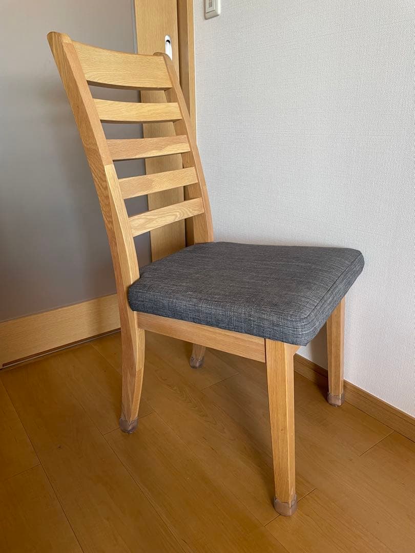 ニトリ ダイニングチェア グレー② 送料込み