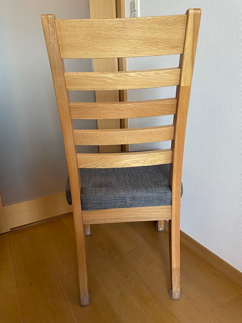 ニトリ ダイニングチェア グレー② 送料込み