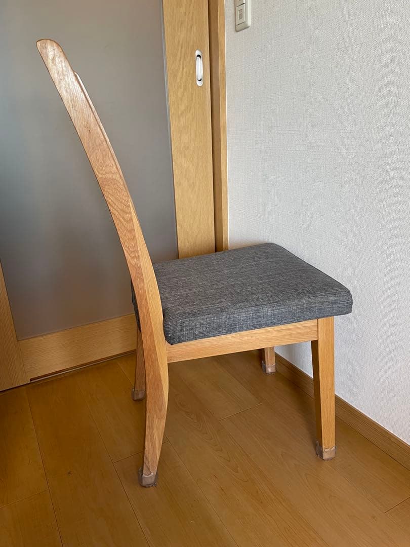 ニトリ ダイニングチェア グレー② 送料込み