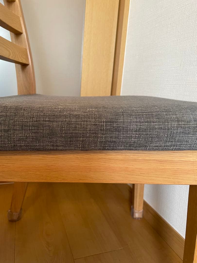 ニトリ ダイニングチェア グレー② 送料込み