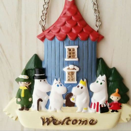 新品　ムーミン　Moomin　ウェルカムボード　ムーミンハウス　北欧