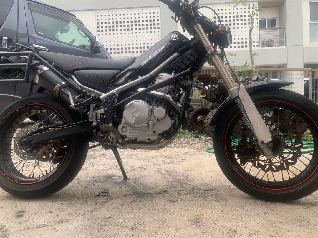 トリッカー　エンジンガード　スタントケージ