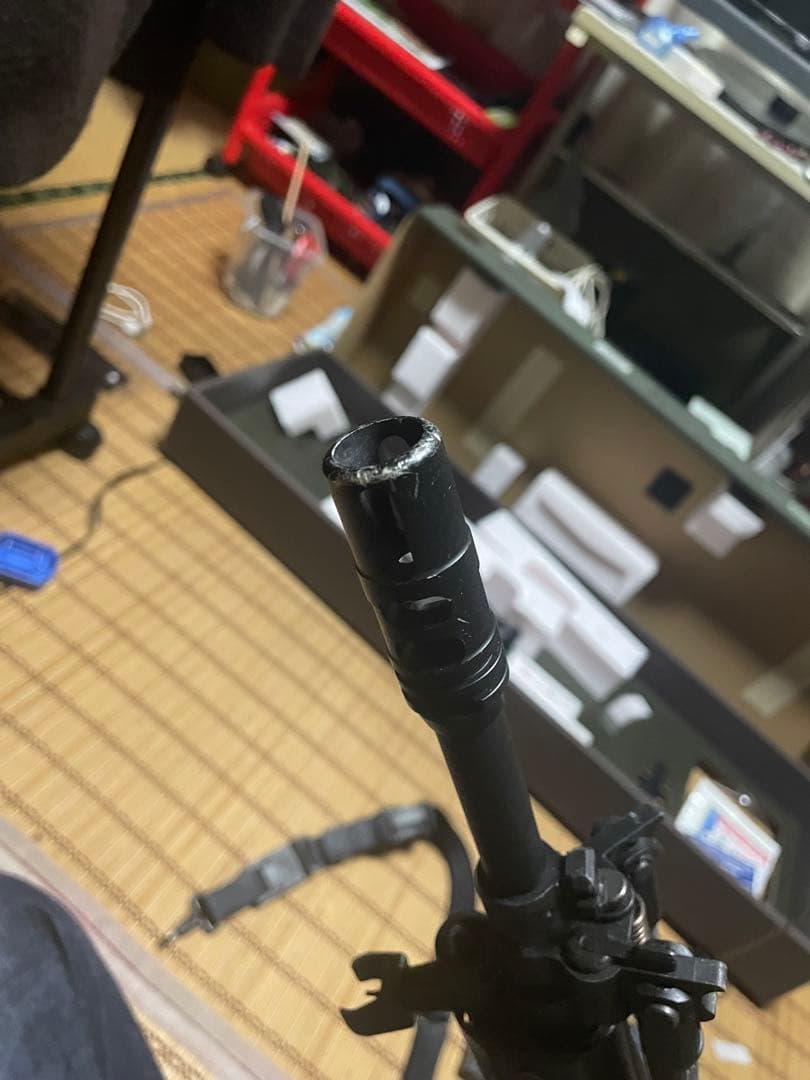 フ*。様 89式小銃 ガスブローバック 予備弾倉負い紐レプリカ替えパーツ付 カス