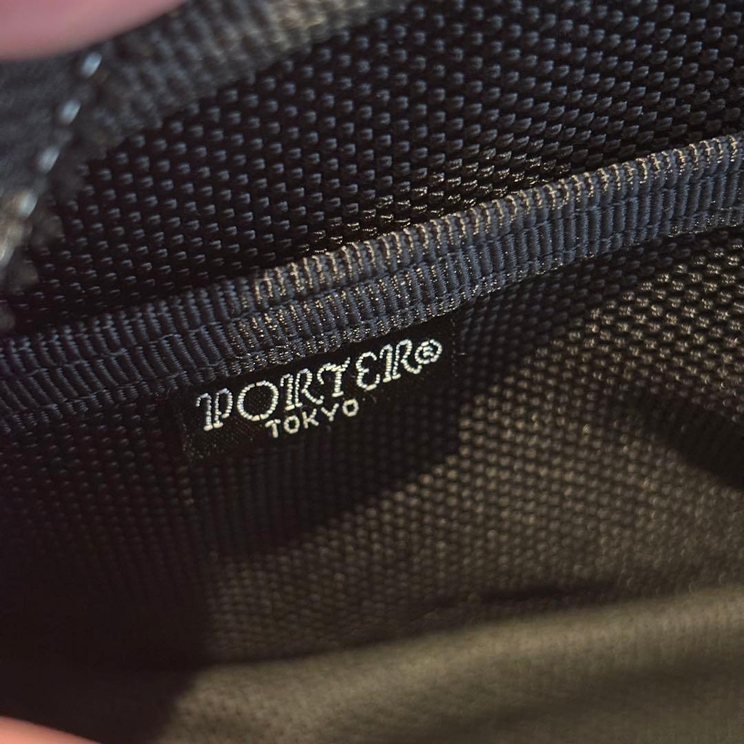 PORTER HEAT(ヒート) ポーター ボディバッグ ウエストバッグ 黒