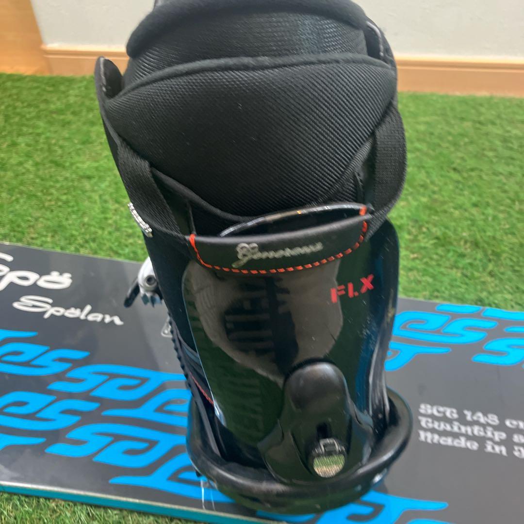 SCOOTER×FLUX　良質国産　スノーボードセットOGASAKA製　ブーツ付