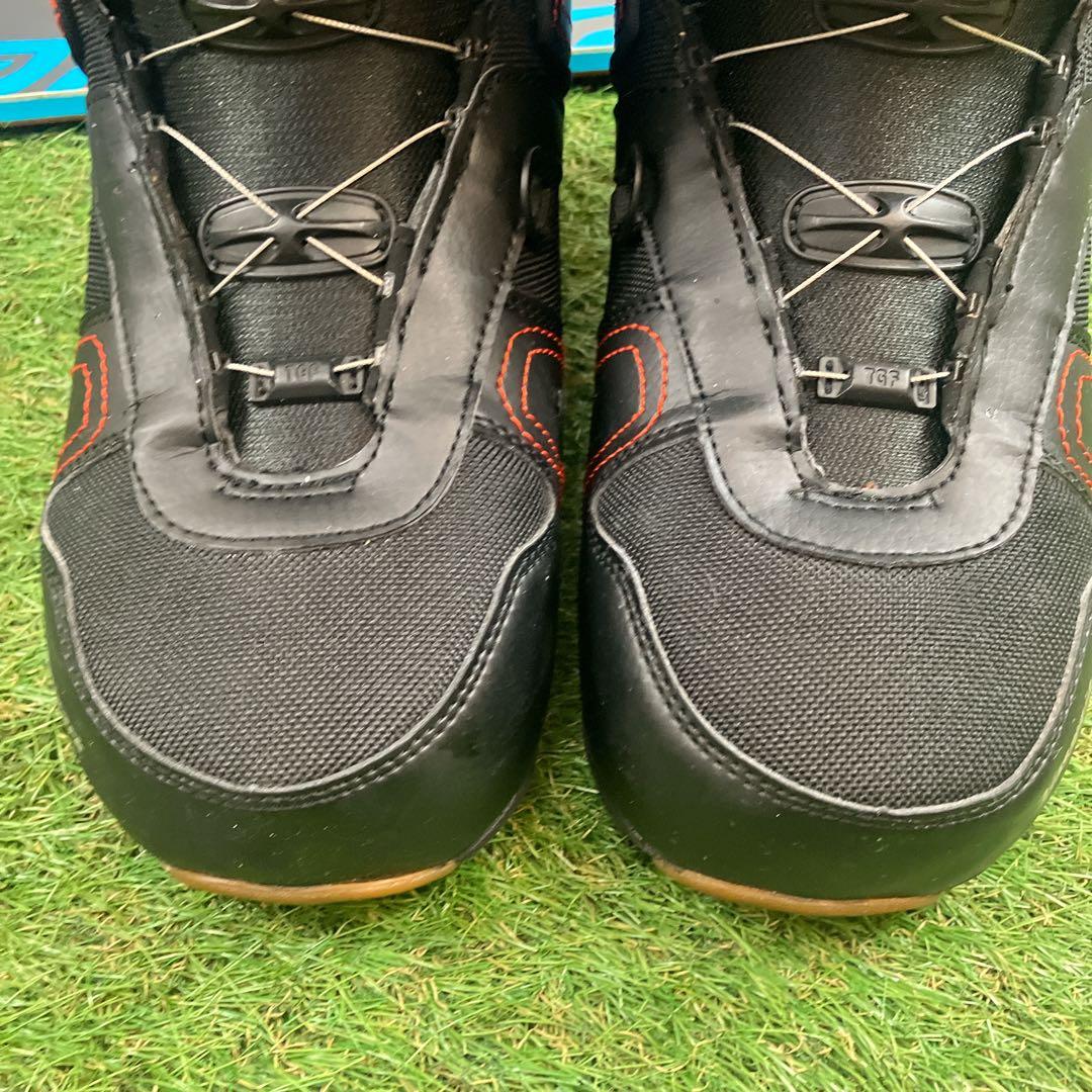 SCOOTER×FLUX　良質国産　スノーボードセットOGASAKA製　ブーツ付