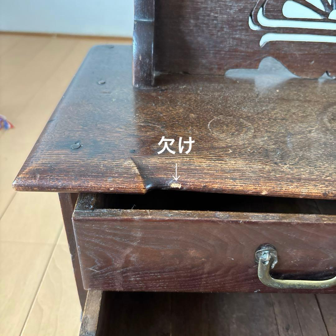 昭和レトロ姫鏡台化粧台　アンティーク　当時物