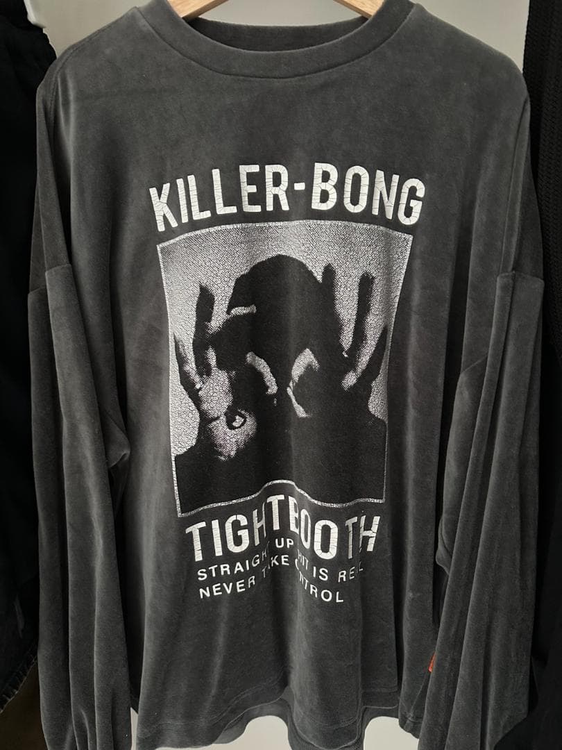 KILLER-BONG TIGHTBOOTH ロングスリーブTシャツ