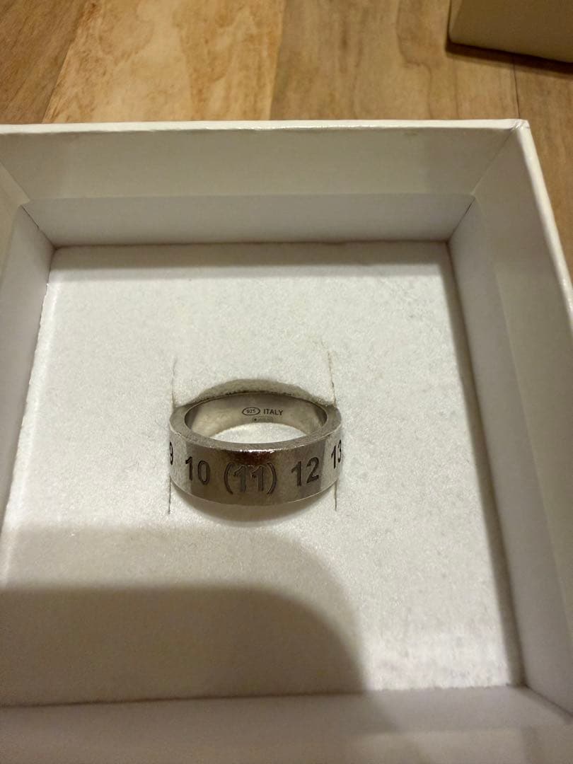 マルジェラ　リング　Maison Margiela ring シルバー