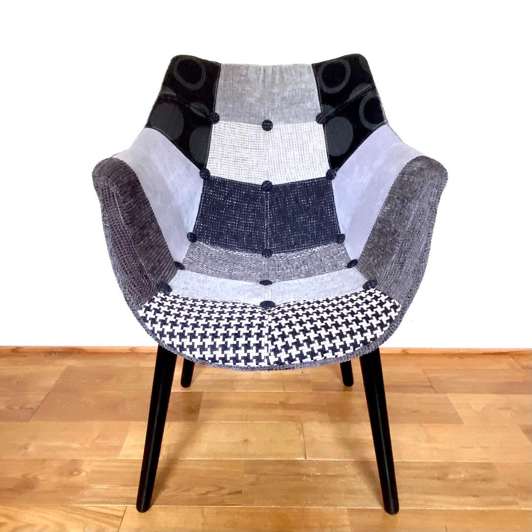 FUJI BOEKI 不二貿易 パッチワーク デザイナーズチェア