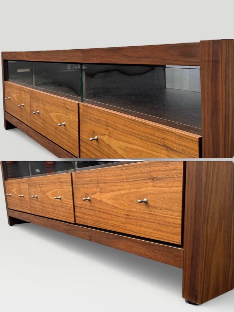 大川家具 広松木工 ベロイデア テレビ台 TVボード ウォールナット 北欧