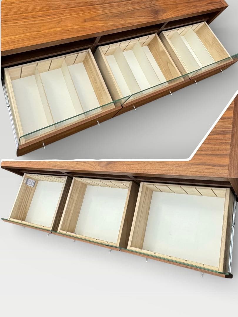 大川家具 広松木工 ベロイデア テレビ台 TVボード ウォールナット 北欧