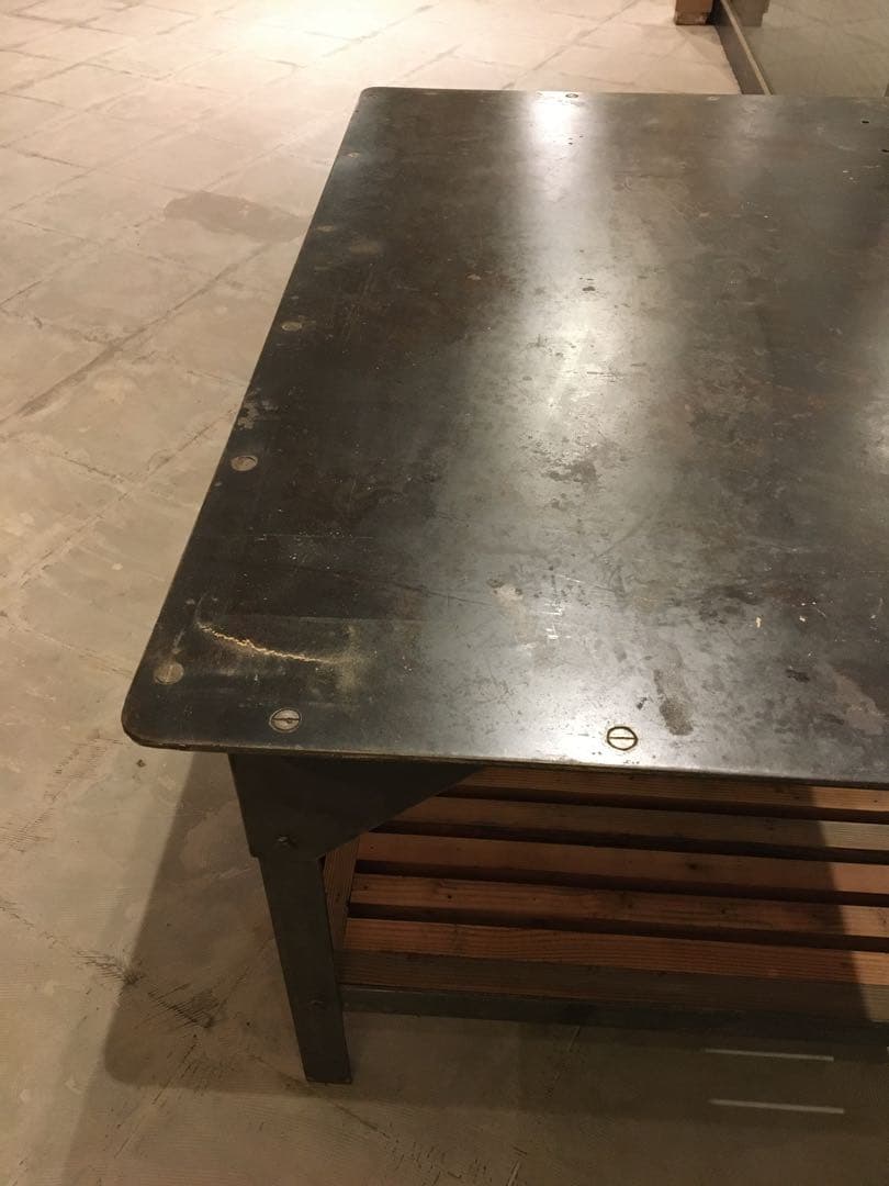 フランスアンティークインダストリアルテーブル