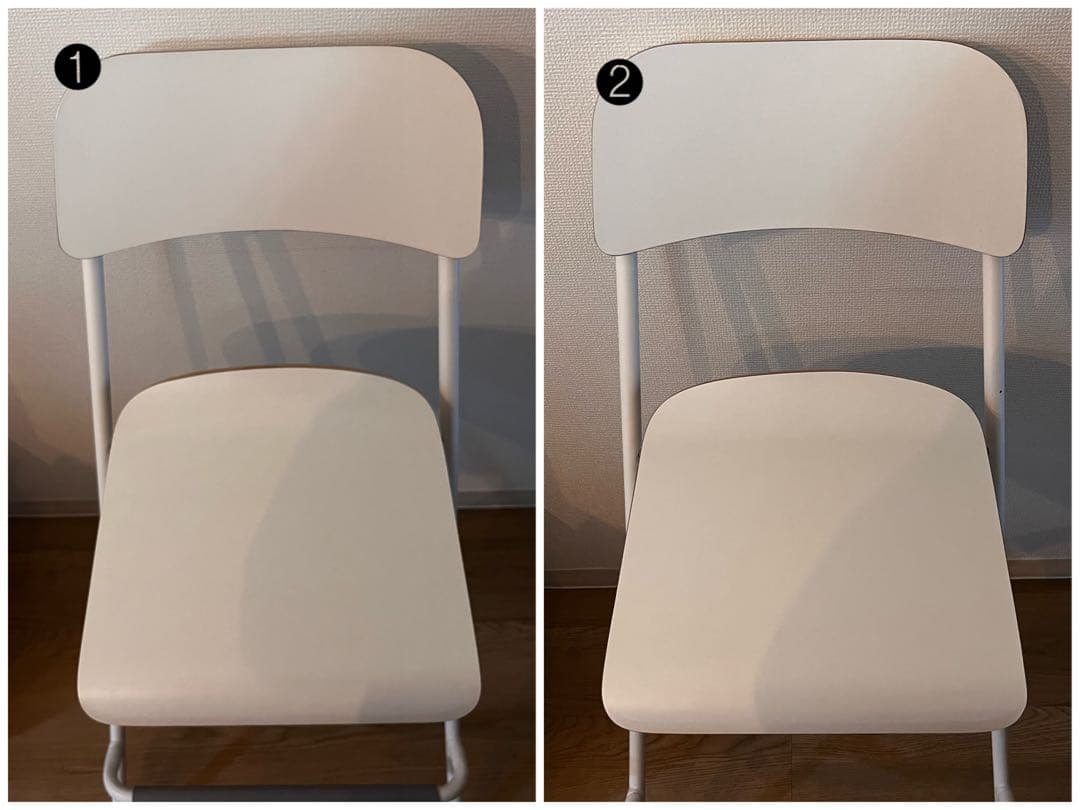 IKEA ハイチェア　FRANKLIN フランクリン　白　2脚セット