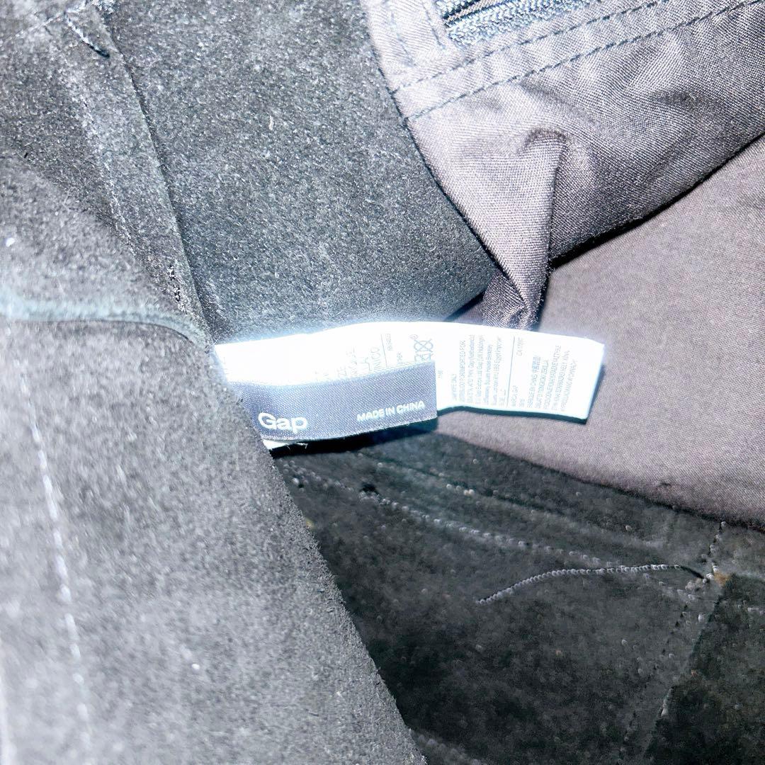 希少✨オールドgapオールレザーバッグメッセンジャーバッグ　ブラック