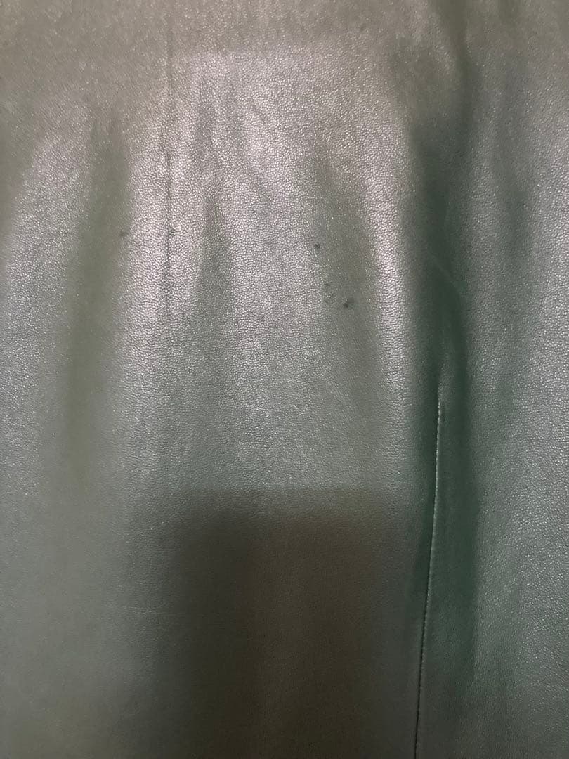 GUCCI ダークグリーン レザージャケット 38 ★匿名配送★